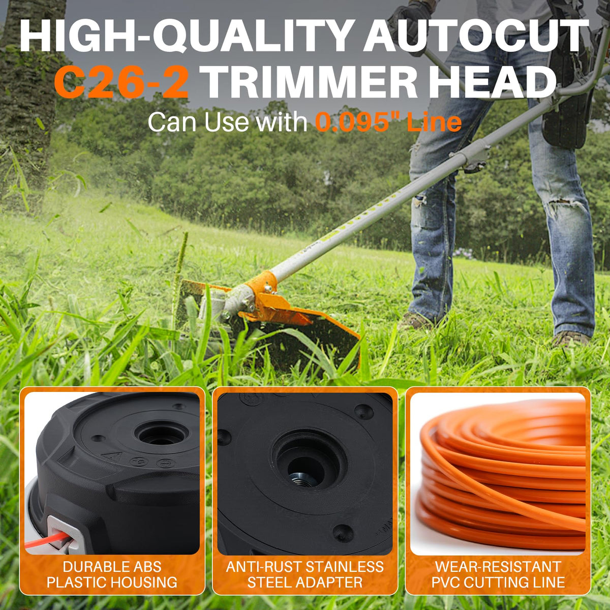 Topkidame C26-2 used for lawn edging around trees and fences