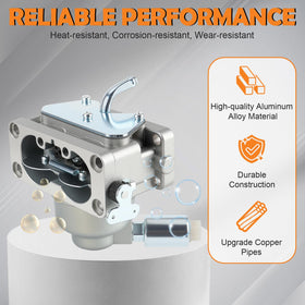 Topkidame carburetor with gasket set ensuring reliable seal