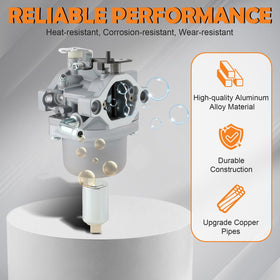 Topkidame carburetor gasket provides a tight seal for reliable operation.