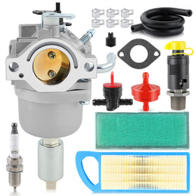 Topkidame carburetor kit assembly for lawn mowers improves compatibility and performance.