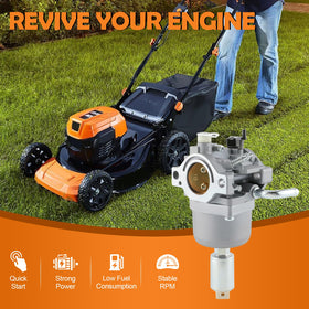 Topkidame carburetor oil drain valve included for easier oil changes.