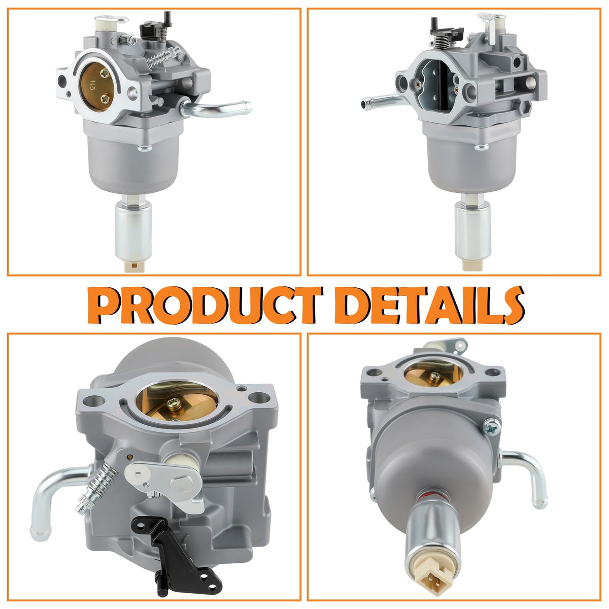 Topkidame carburetor pre-filter protects main filter from dust.