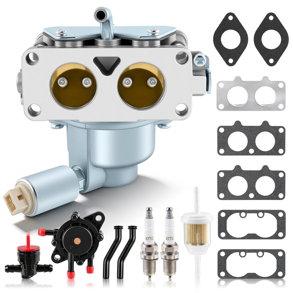 Topkidame carburetor side view with gaskets for simple installation