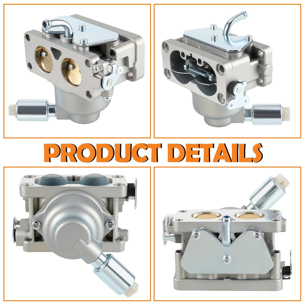 Topkidame fuel shut-off valve and spark plugs included