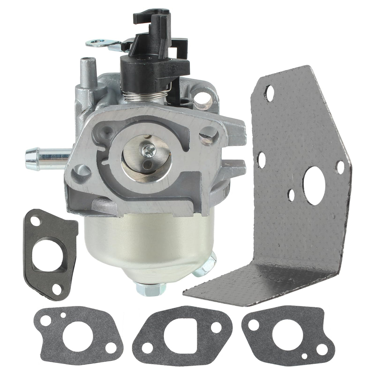 Gasket and fittings included for quick installation of the Huayi carburetor