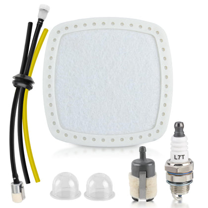 Topkidame PB2520 air filter for Echo leaf blower improves intake quality