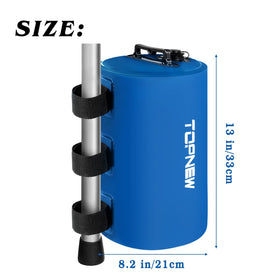 TOPNEW water weights showing 88 lbs capacity for sturdy tent anchoring