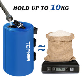 TOPNEW weights with quick attachment straps ready to secure canopy legs