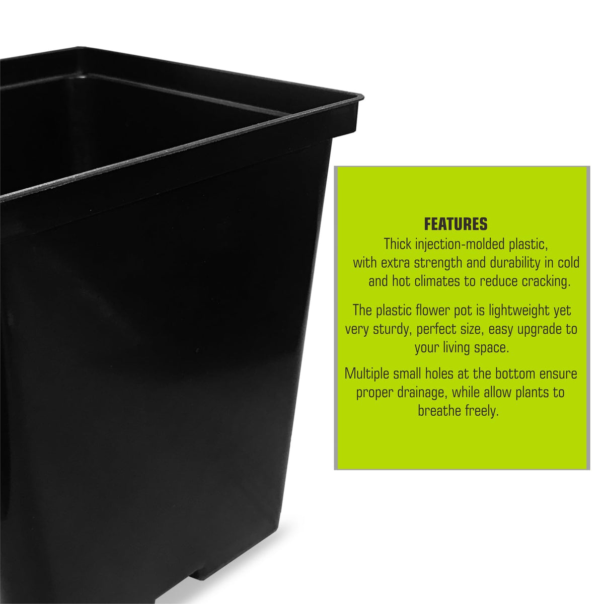 TopoGrow pots suitable for indoor gardens and outdoor balcony plantings.
