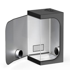 TopoLite grow tent interior with reflective Mylar for efficient light distribution