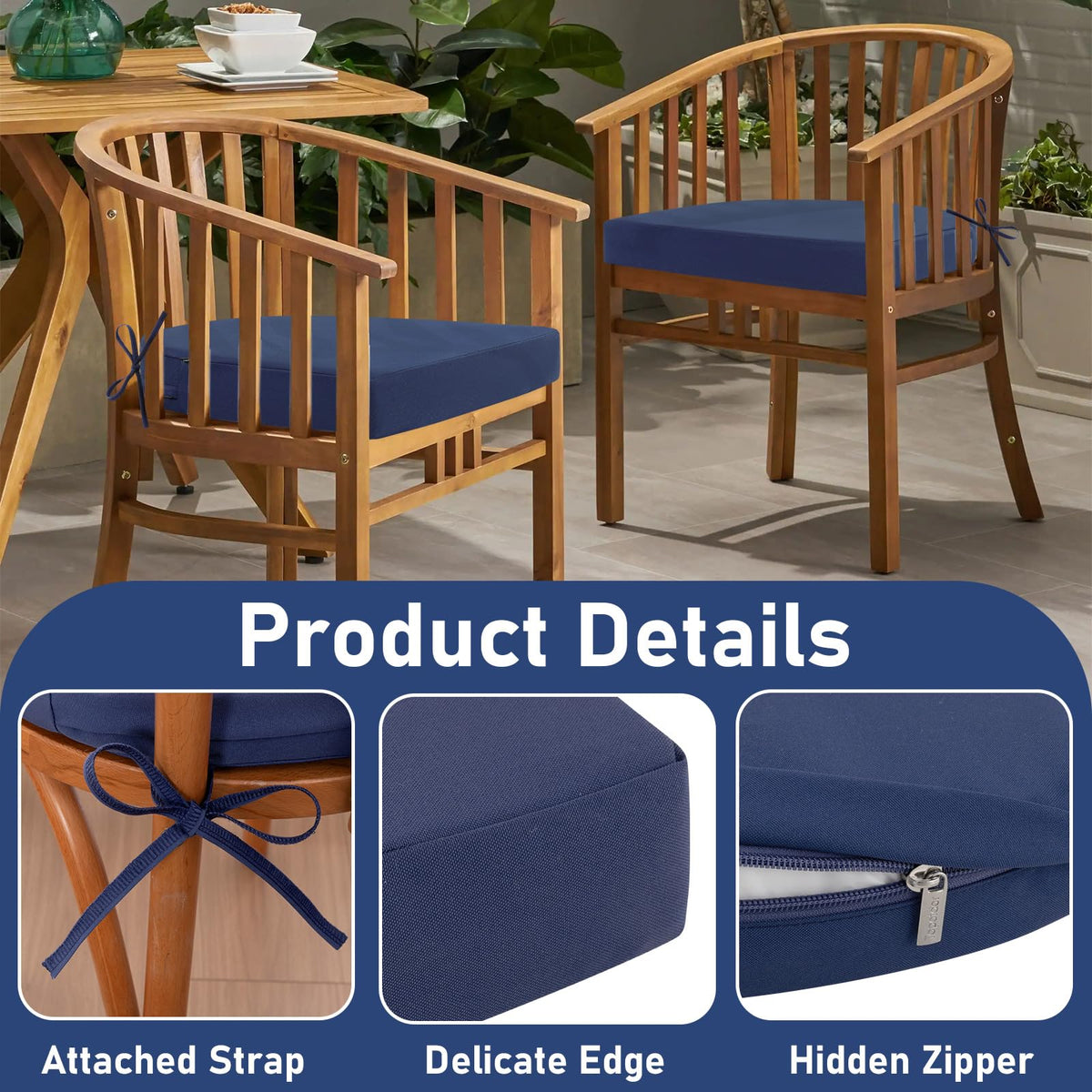 Topotdor cushions versatile for indoor and outdoor use