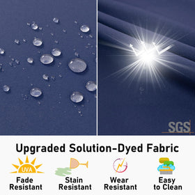 Topotdor removable cover with hidden zipper for easy cleaning