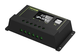 Topsolar compact setup suitable for camping and outdoor power.