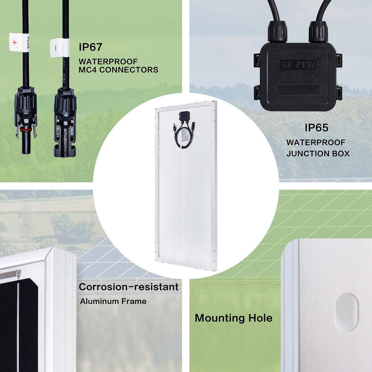Topsolar red and black solar cables ready for quick, safe connections