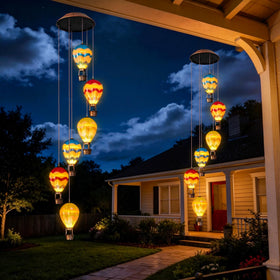 Lightweight, rainproof design for easy hanging indoors or outdoors.