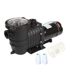 TOPWAY 2HP pool pump front view for efficient filtration
