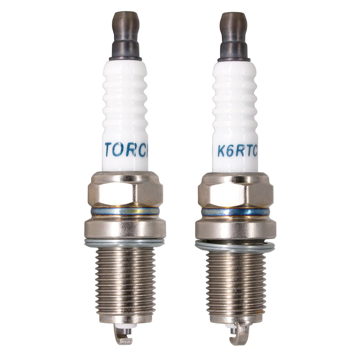 TORCH K6RTC spark plug thread size and reach demonstrated for proper fit