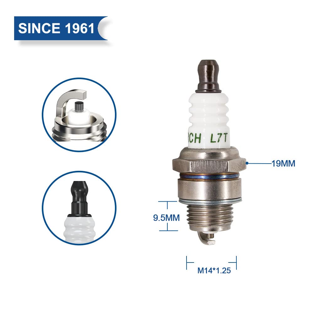 Torch L7T thread size M14x1.25 for precise engine fit