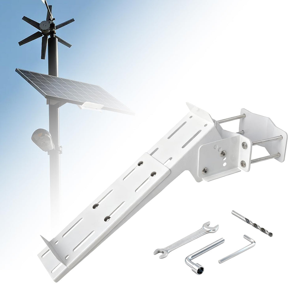 Tordale solar panel pole mount with adjustable angle for optimal sun exposure