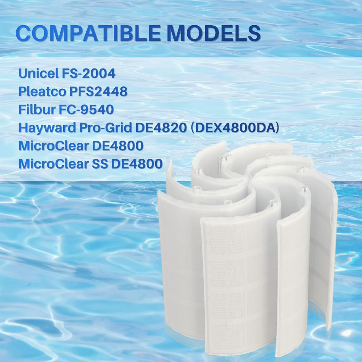 Vertical rib design in TOREAD grids enhances flow and filtration.