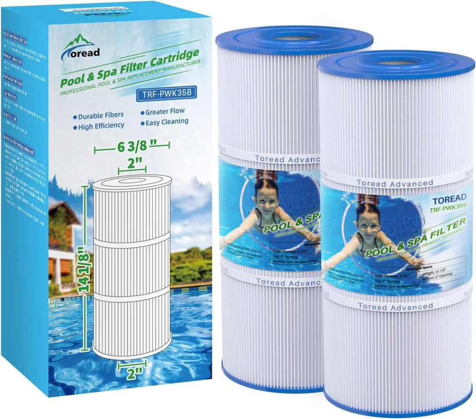 TOREAD PWK35B filter cap ensures a secure seal for clean spa water.