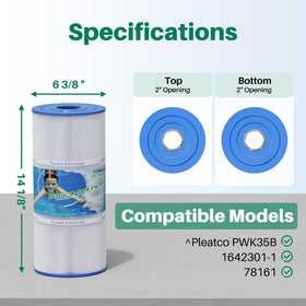 TOREAD PWK35B filtration fabric closeup highlights debris capture for clearer water.