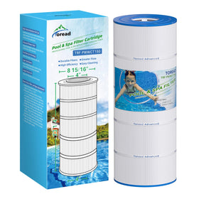 TOREAD PWWCT150 filter cartridge front view for clear water
