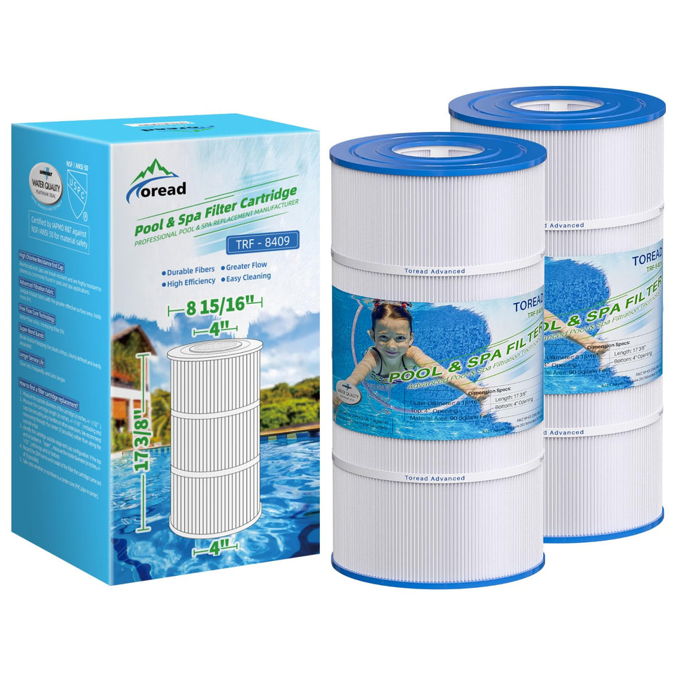 TOREAD replacement-filter-compatibility-pool enhances pool filtration versatility