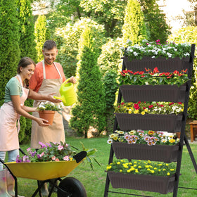 TOREVSIOR indoor outdoor garden use demonstrates versatile placement for plants.