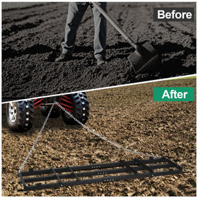 Toriexon 6 ft wide bars provide added leverage on uneven ground.