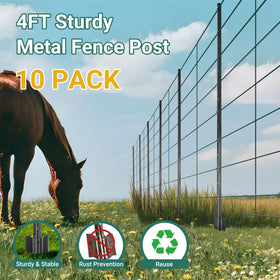 Toriexon anchor plate ground stabilizer improves fence support.