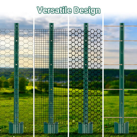 Toriexon anchor plate enhances post stability.