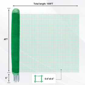 Toriexon boundary chicken fence with double-spiked posts supports stable, sag-free enclosures.