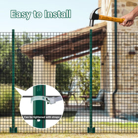 Toriexon corner anchor post provides stable fencing at corners.