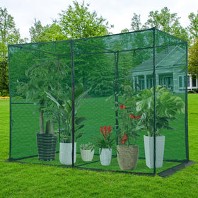 Toriexon Crop Cage breathable rain-through mesh lets rain reach roots.