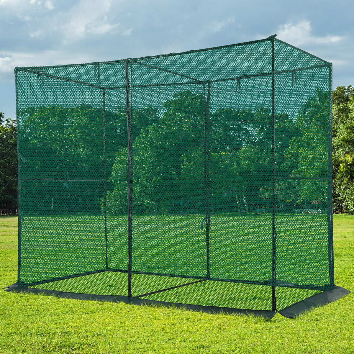 Toriexon Crop Cage cover mesh shields plants while allowing airflow and sunlight.
