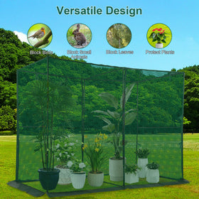 Toriexon Crop Cage large growing space accommodates multiple plants and pots.