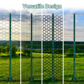 Toriexon easy-install fence post simplifies ground placement.