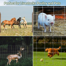 Toriexon Farm Fence livestock enclosure keeps cattle, horses and sheep secure.