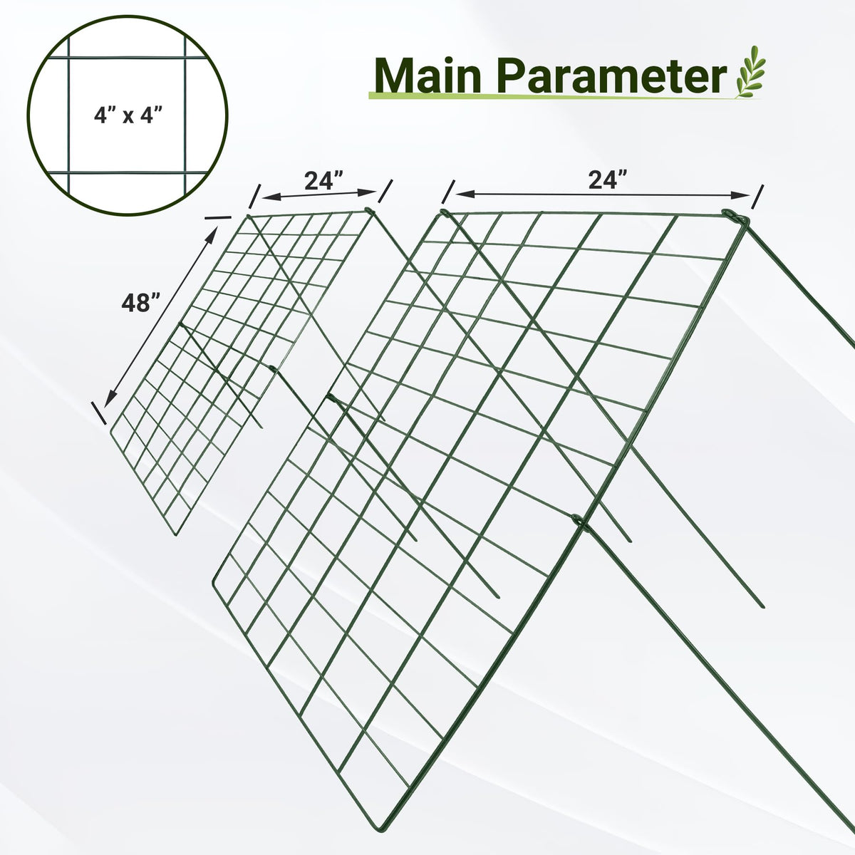 Toriexon garden trellis setup supports climbing vegetables efficiently.
