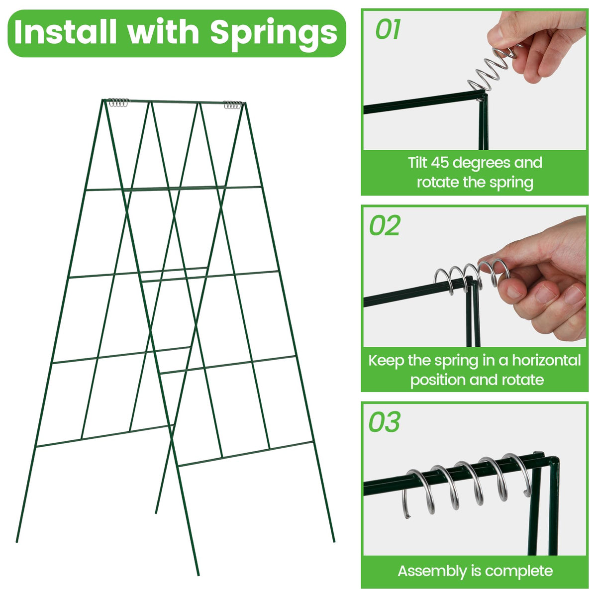 Toriexon Garden Twist Binding Clips for secure plant attachment.