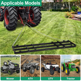 Toriexon high-strength steel frame designed for durable driveway grading tasks.
