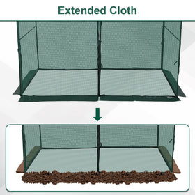 Toriexon inside-view shows generous space and airflow for plants.