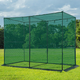 Toriexon large mesh crop cage setup demonstrates easy assembly and stable garden protection.