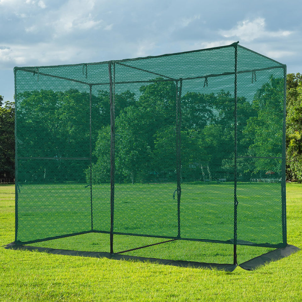 Toriexon large mesh crop cage setup demonstrates easy assembly and stable garden protection.