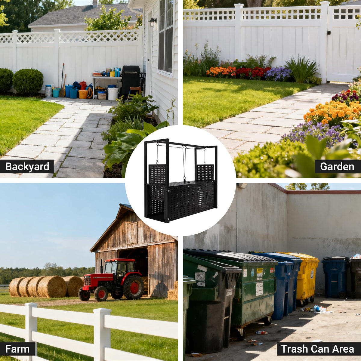 Toriexon live animal trap weather coating protects against rain and rust