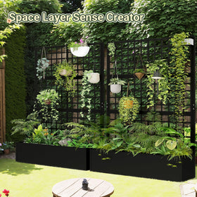 Toriexon planter supports greens, flowers, and decorative DIY projects.