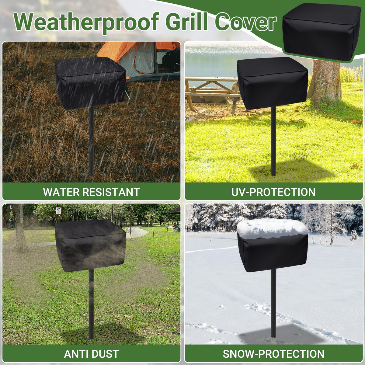 Toriexon Park Grills heavy-duty charcoal design for busy outdoor cooking.