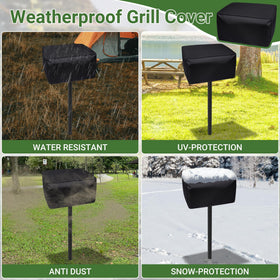 Toriexon Park Grills heavy-duty charcoal design for busy outdoor cooking.