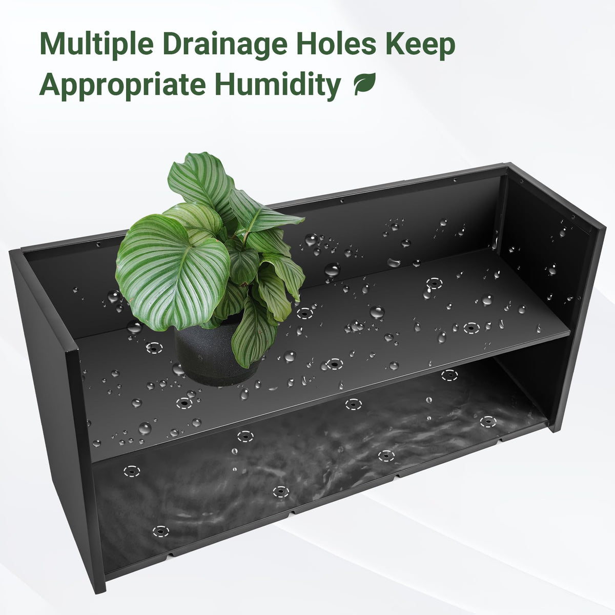 Toriexon planter box matte black finish suits modern spaces.